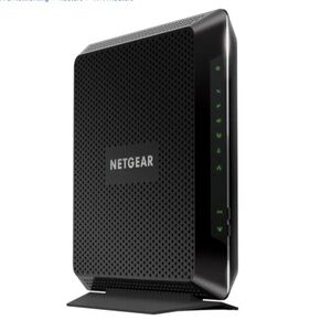 NETGEAR - Nighthawk AC1900 Router with DOCSIS 3.0 Cable Modem - Black